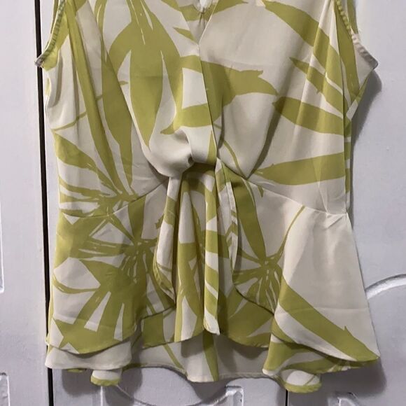 NWT June & Hudson Floral Print Sleeveless Blouse S - Picture 4 of 11